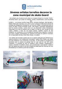 Jovenes artistas decoran zona skate board (1-8)