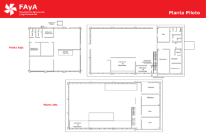 Plano Planta Piloto de Procesamiento de Alimentos