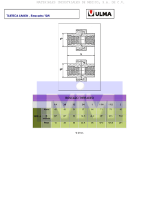 Catálogo Tuerca Unión Forjado (Ulma)