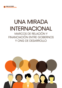 Estudio "Marcos de Relación y Financiación entre Gobiernos y ONG