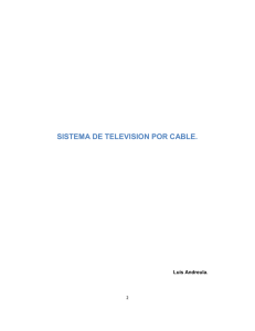 sistema de television por cable.