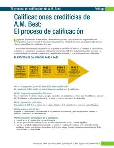 Calificaciones crediticias de A.M. Best: El proceso de calificación