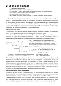 Tema 2. El enlace químico