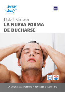 la nueva forma de ducharse