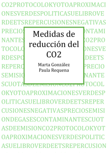 Medidas de reducción del CO2