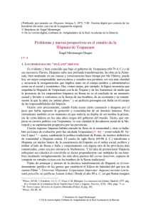 pdf Problemas y nuevas perspectivas en el estudio de la Hispania