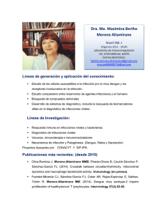 Dra. Ma. Maximina Bertha Moreno Altamirano