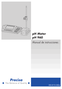 pH Meter pH 960 - Precisa Gravimetrics AG