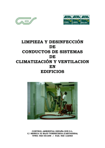 limpieza y desinfección - Control Ambiental España Sur
