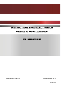 INSTRUCTIVOS PAGO ELECTRONICO