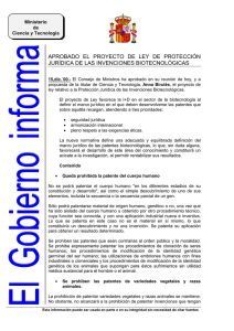 leybiotecnologia_1. - Oficina Española de Patentes y