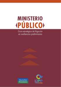 MINISTERIO PÚBLICO_Guía Estratégica de Litigación_IJPP