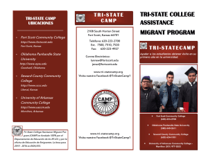 tri-state college assistance migrant program - Tri