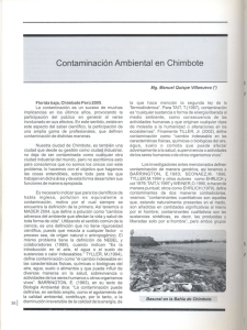 Contaminación Ambiental en Chimbote