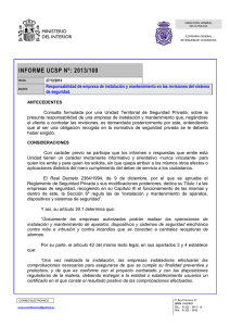 informe ucsp nº: 2013/100