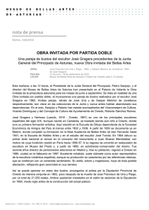 Nota de prensa, 14.6.2016 - Museo Bellas Artes de Asturias