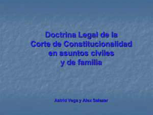 Doctrina legal de la Corte en Asuntos Civiles y Familia por Astrid
