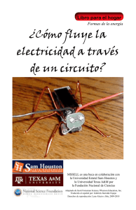 ¿Cómo fluye la electricidad a través de un circuito?
