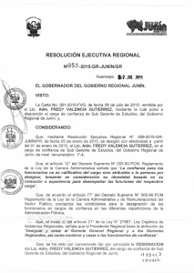WOREGI Nía - Gobierno Regional de Junín
