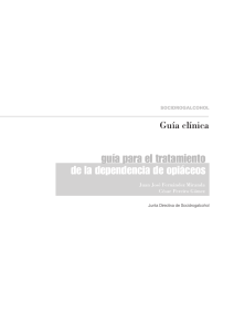 Guía Clinica opiáceos - European Monitoring Centre for Drugs and