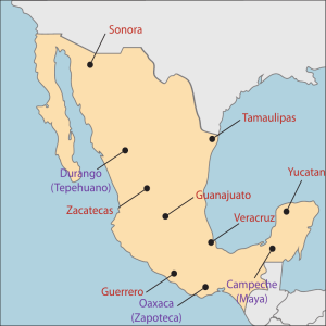 Sonora Yucatan Tamaulipas Guanajuato Veracruz Durango