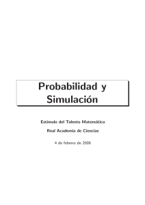 Probabilidad y Simulación