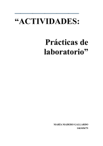 prácticas de laboratorio
