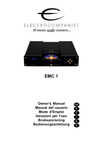 EMC 1 - Electrocompaniet