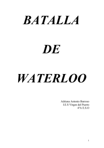 Waterloo - IES Virgen del Puerto