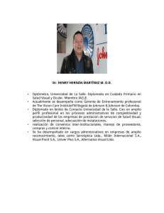 Dr. HENRY HERNÁN MARTÍNEZ MOD • Optómetra, Universidad de