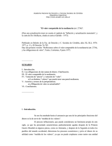 "El valor computable de la medianería (art. 2736)".