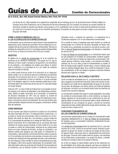 SMG-06 Guías de A.A. - Comités de Correccionales