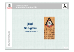 San-gaku: las tablillas matemáticas japonesas