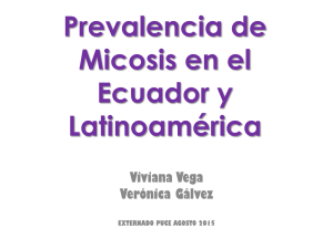 Prevalencia de Micosis Superficiales en el Ecuador