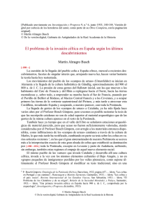 pdf El problema de la invasión céltica en España según los últimos