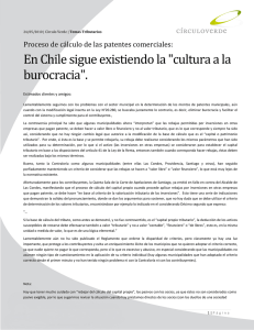 En Chile sigue existiendo la "cultura a la burocracia".