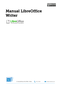Manual LibreOffice Writer