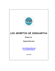 los secretos de siddhartha