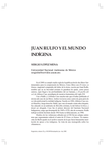 Juan Rulfo y el mundo indígena