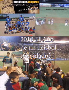2010 El Año de un beisbol