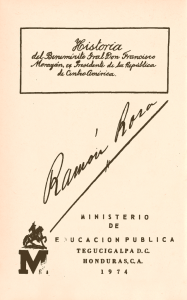 pdf Historia del Benemérito Gral. Don Francisco Morazán, ex