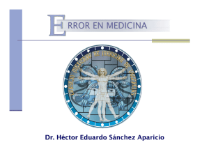 Error en Medicina