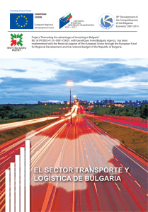 el sector transporte y logística de bulgaria