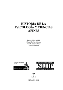 historia de la psicología y ciencias afines
