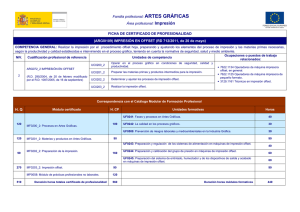 FICHA DE CERTIFICADO DE PROFESIONALIDAD (ARGI0109