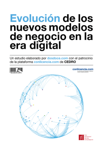 Evolución de los nuevos modelos de negocio en la era digital