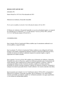 RESOLUCIÓN 2659 DE 2015 (diciembre 29) Diario Oficial