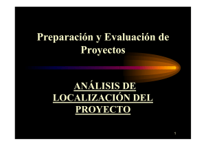 Preparación y Evaluación de Proyectos