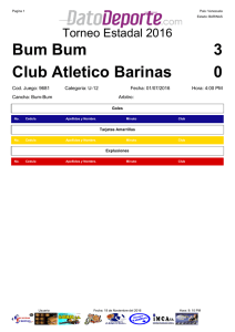 Bum Bum 3 Club Atletico Barinas 0