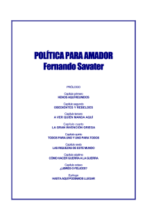 POLÍTICA CAP. I-IV + CUESTIONARIO